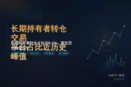 长期持有者转仓交易平台占比近历史峰值