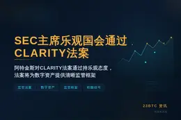 SEC主席乐观国会通过CLARITY法案