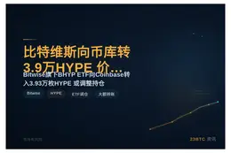 比特维斯向币库转3.9万HYPE213万
