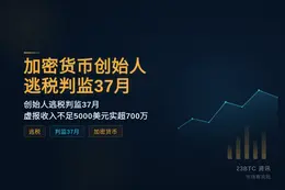 加密货币创始人逃税判监37月