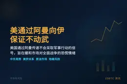 美通过阿曼向伊保证不动武