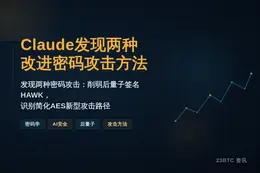 Claude发现两种改进密码攻击方法