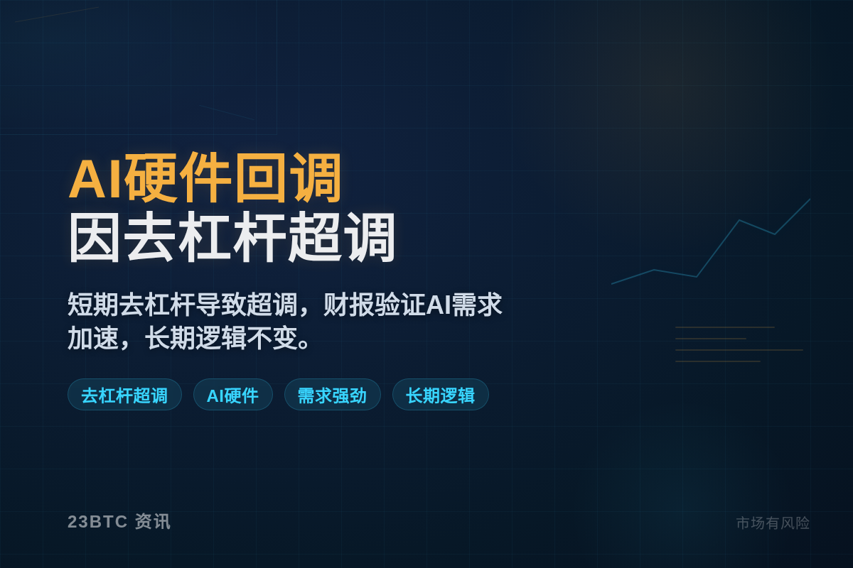 Serenity：AI硬件回调因去杠杆超调，非基本面恶化