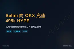 Selini1h存OKX495kHYPE