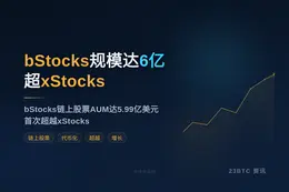 bStocks规模达6亿超xStocks