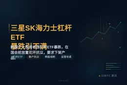 三星SK海力士杠杆ETF暴跌引不满