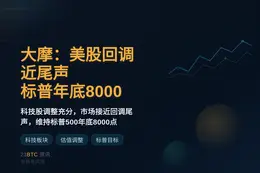 大摩：美股回调近尾声，标普年底8000点
