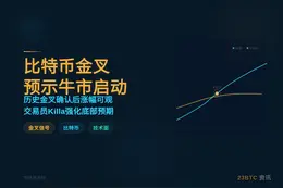 比特币金叉预示牛市启动