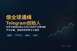 俄全球通缉Telegram创始人