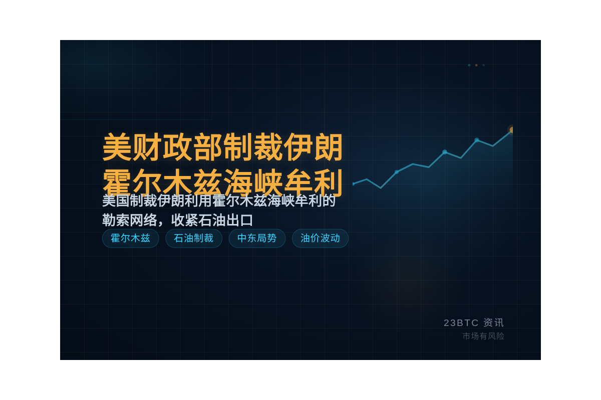 美财政部制裁伊朗霍尔木兹海峡牟利插图1 美财政部制裁伊朗霍尔木兹海峡牟利