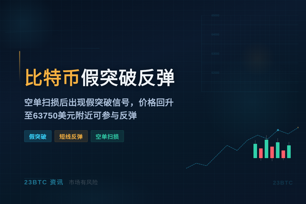 比特币假突破反弹