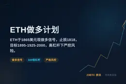 2026-08-03 14:51:30 ETH做多计划