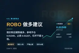 2026-08-07 10:24:01 ROBO做多建议