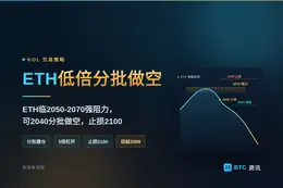 2026-08-07 13:10:12 ETH低倍分批做空