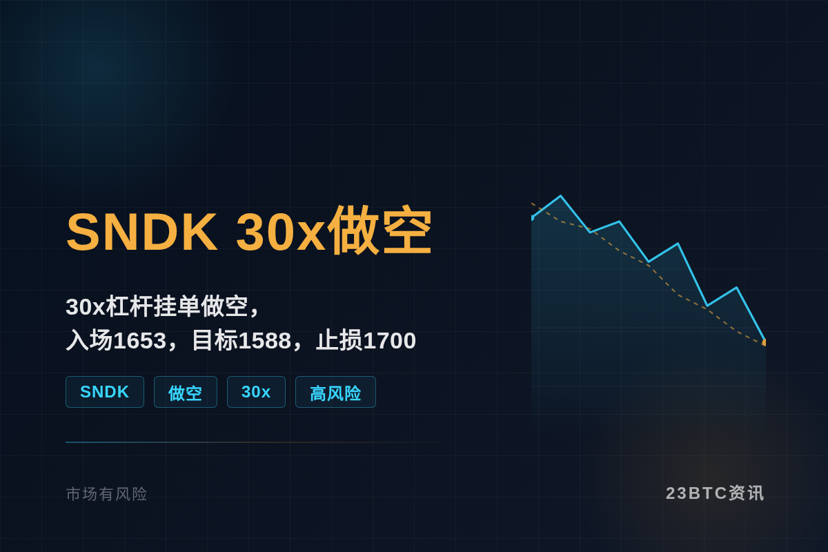 SNDK 30x做空