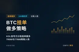 2026-08-25 06:45:28 BTC挂单做多策略