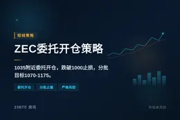2026-09-13 09:25:01 ZEC委托开仓策略