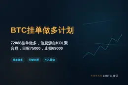 2026-09-16 18:40:33 BTC挂单做多计划