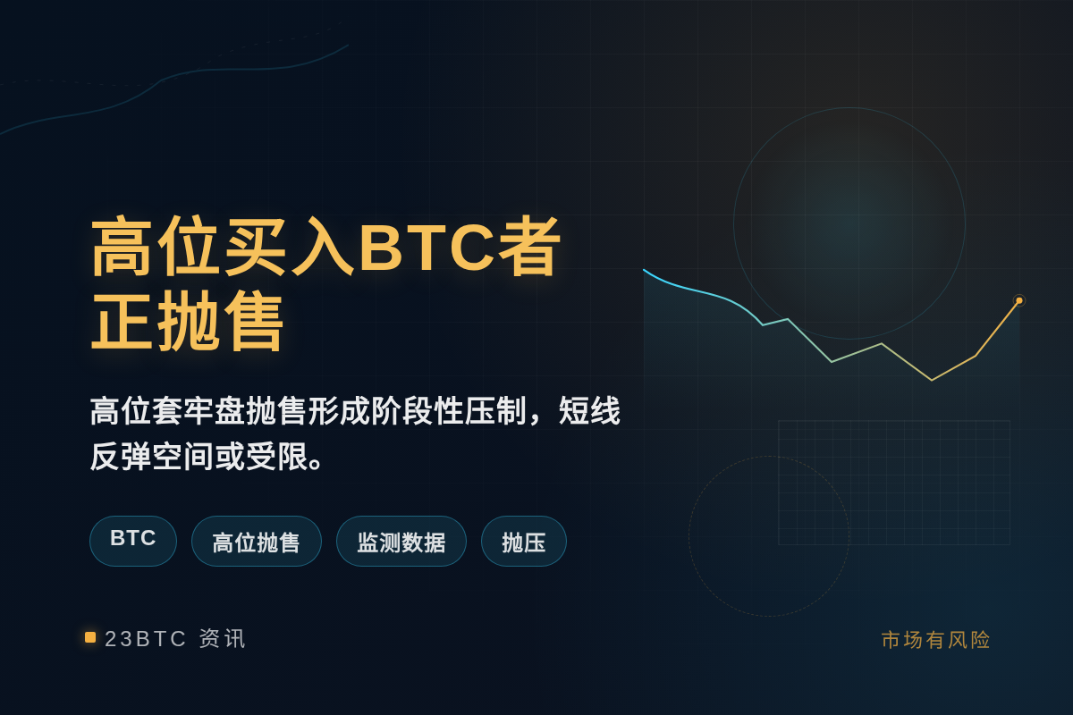 高位买入BTC者正抛售插图1 高位买入BTC者正抛售