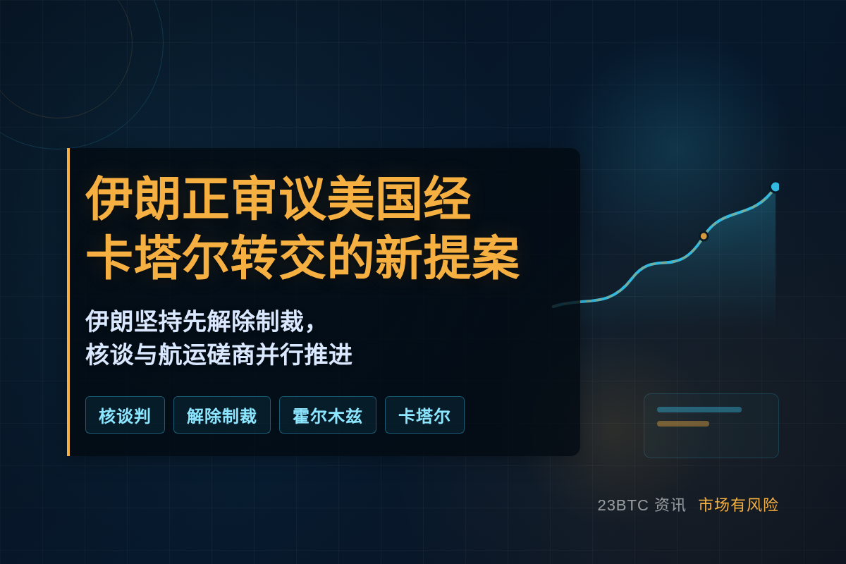 伊媒:伊朗正审议经卡塔尔转交的美新提案插图1 伊媒:伊朗正审议经卡塔尔转交的美新提案