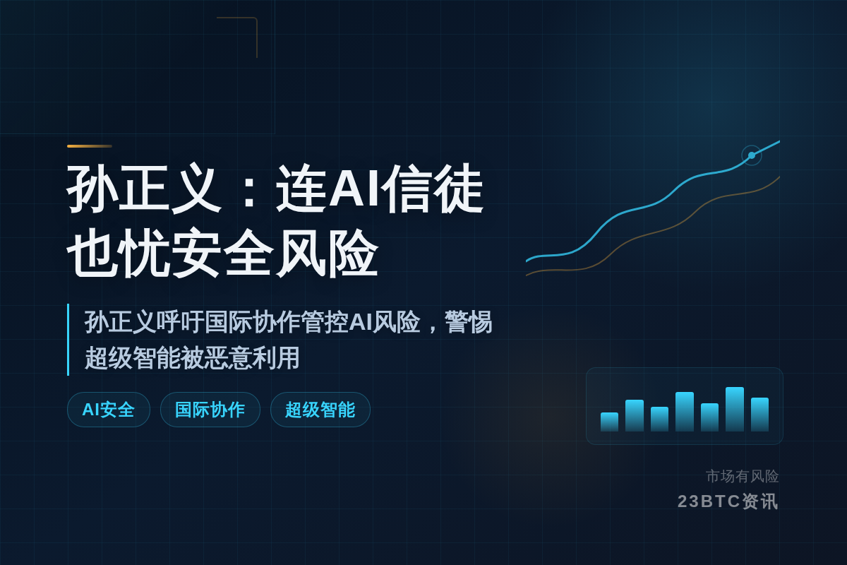 孙正义:连AI信徒也忧安全风险插图1 孙正义:连AI信徒也忧安全风险
