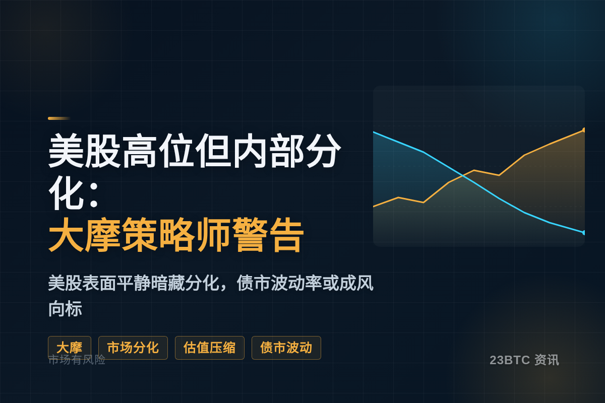 美股高位但内部分化:大摩策略师警告插图1 美股高位但内部分化:大摩策略师警告