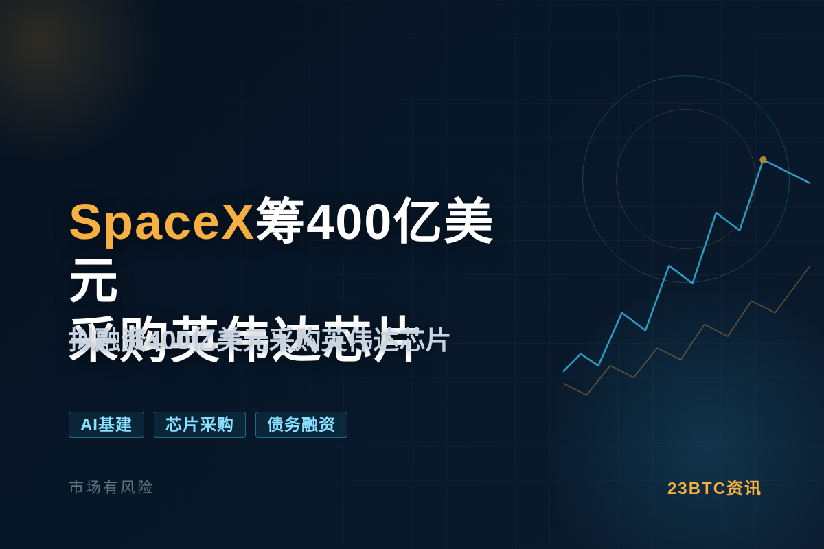 SpaceX筹400亿美元采购英伟达芯片