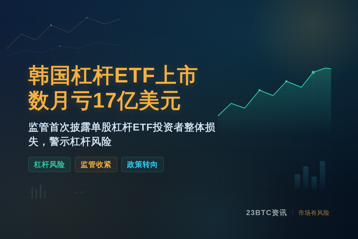 韩国杠杆ETF上市数月亏2.3亿插图1 韩国杠杆ETF上市数月亏2.3亿