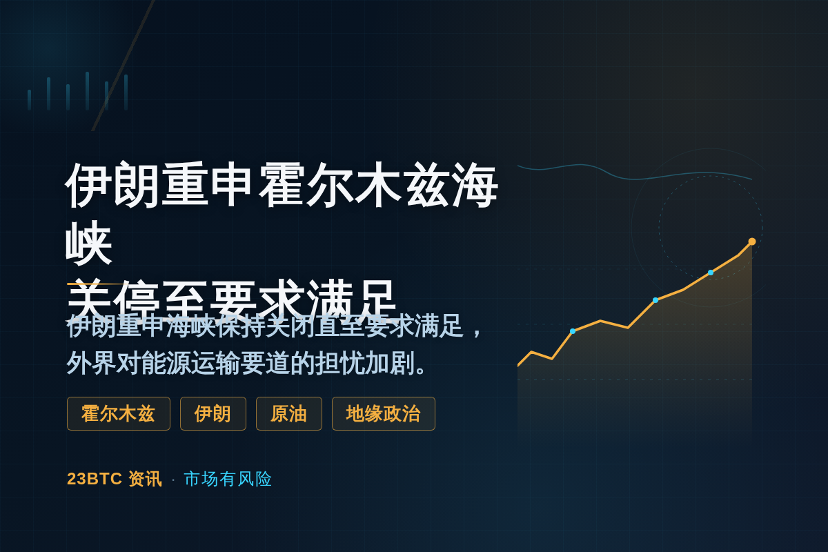 伊朗重申霍尔木兹海峡关停至要求满足