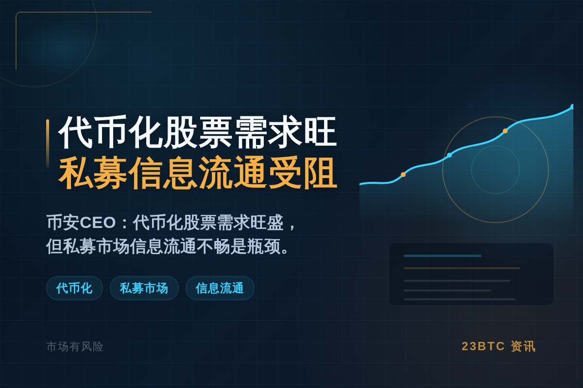 代币化股票需求旺,私募市场信息流通受阻插图1 代币化股票需求旺,私募市场信息流通受阻