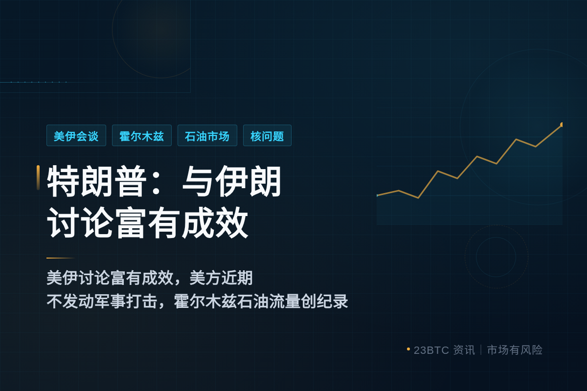 特朗普：与伊朗讨论富有成效