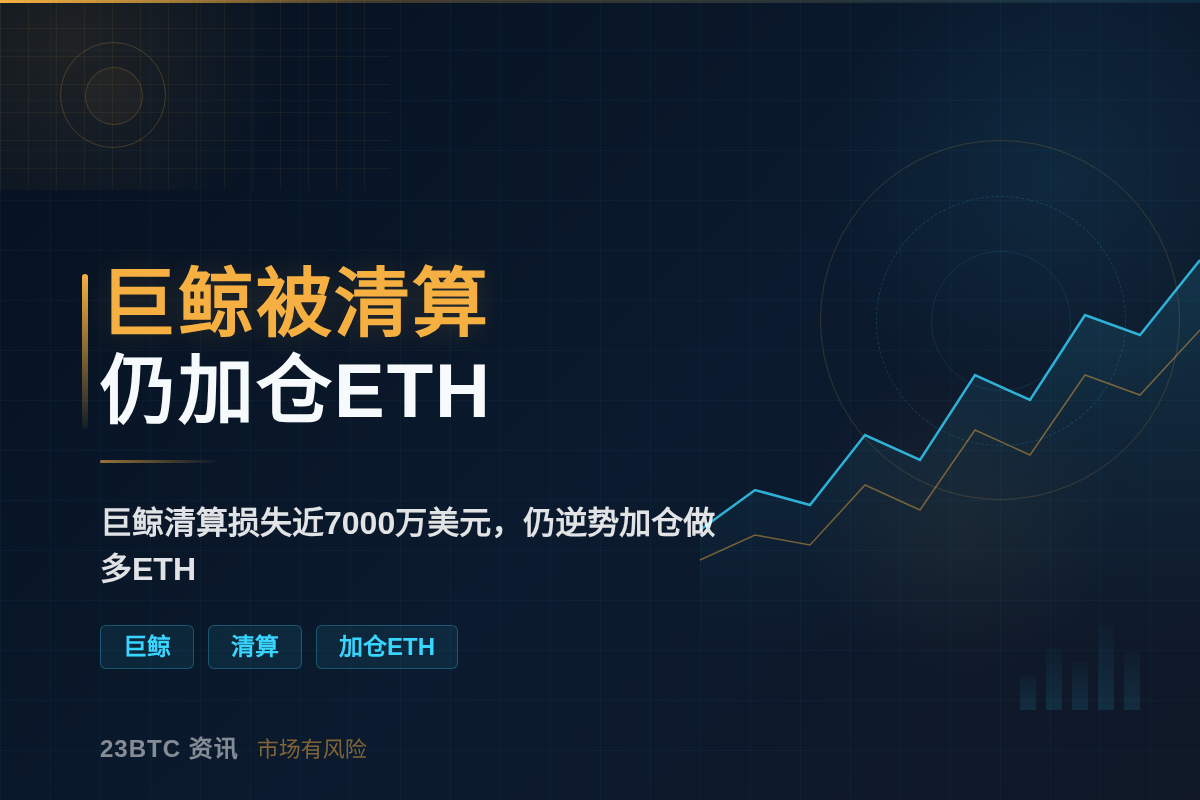 巨鲸被清算仍加仓ETH插图1 巨鲸被清算仍加仓ETH