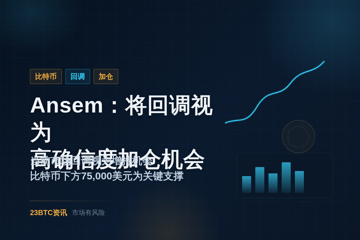 Ansem：将回调视为高确信度加仓机会