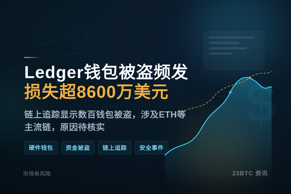 Ledger钱包被盗频发，社交平台现报告