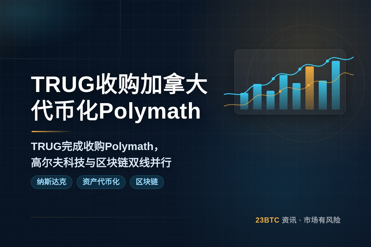 TRUG收购加拿大代币化Polymath