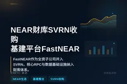 NEAR财库SVRN收购基建平台FastNEAR