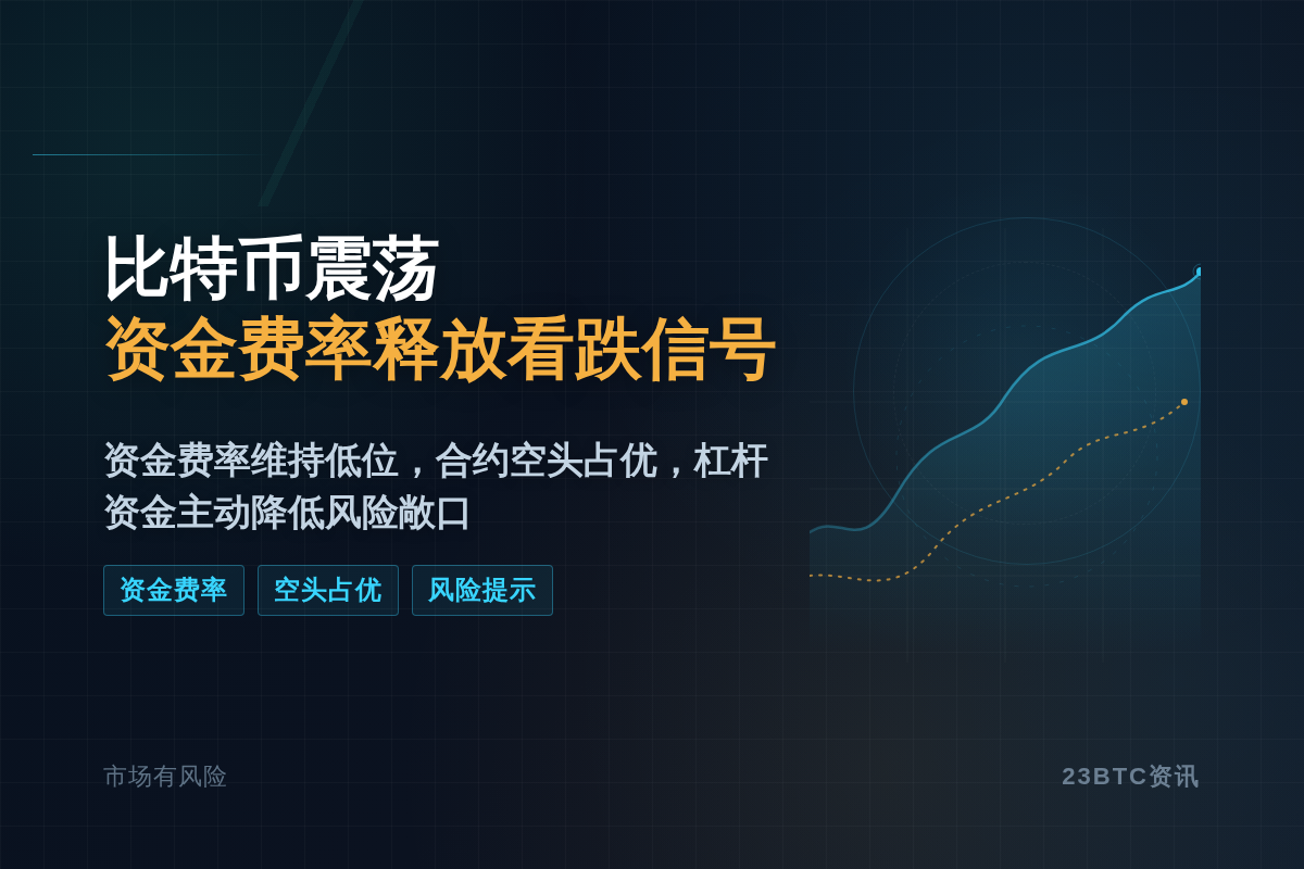 比特币震荡 资金费率释放看跌信号插图1 比特币震荡 资金费率释放看跌信号