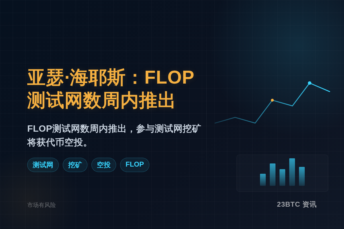 亚瑟·海耶斯：FLOP测试网数周内推出