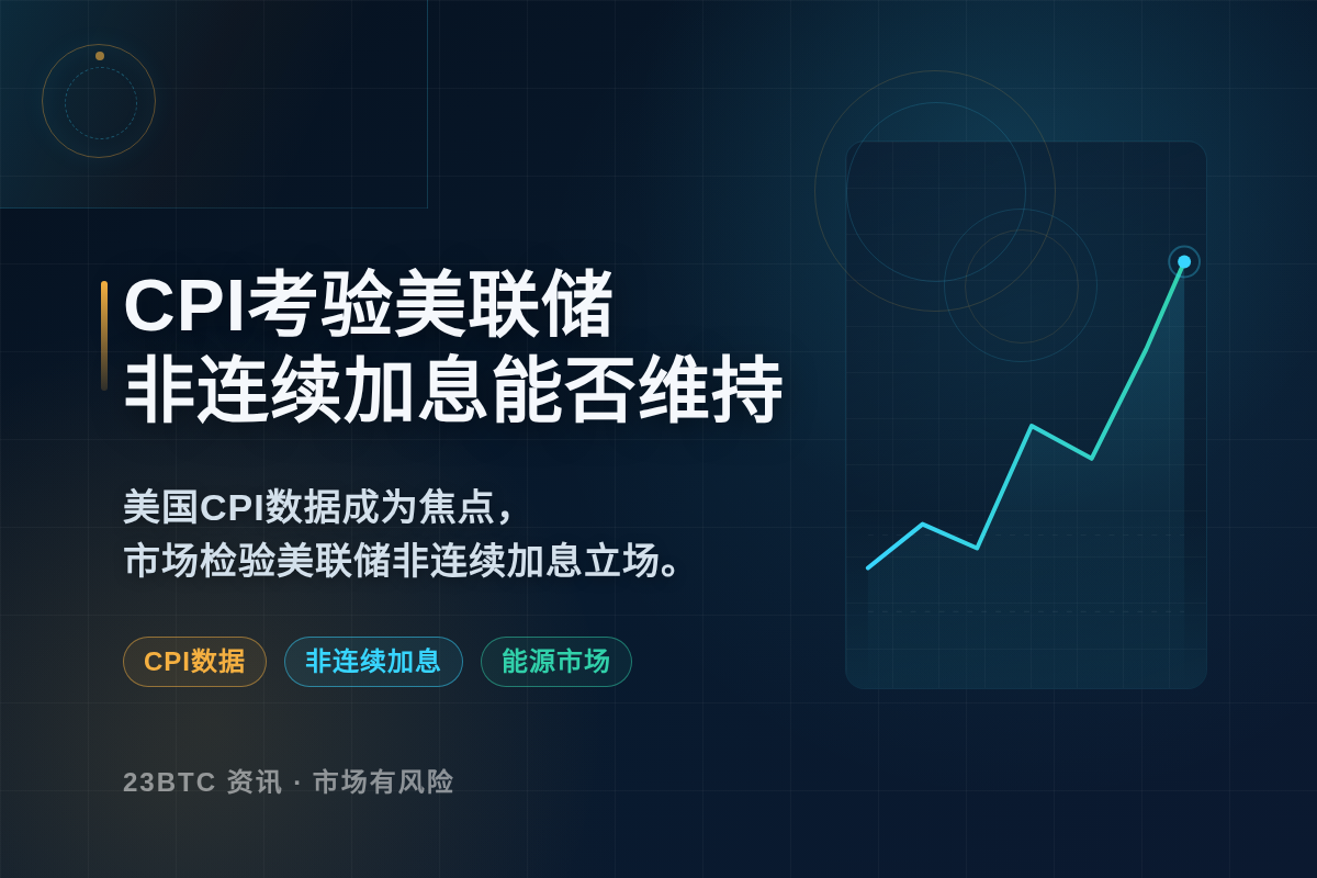 美国CPI考验美联储,非连续加息能否维持?插图1 美国CPI考验美联储,非连续加息能否维持?