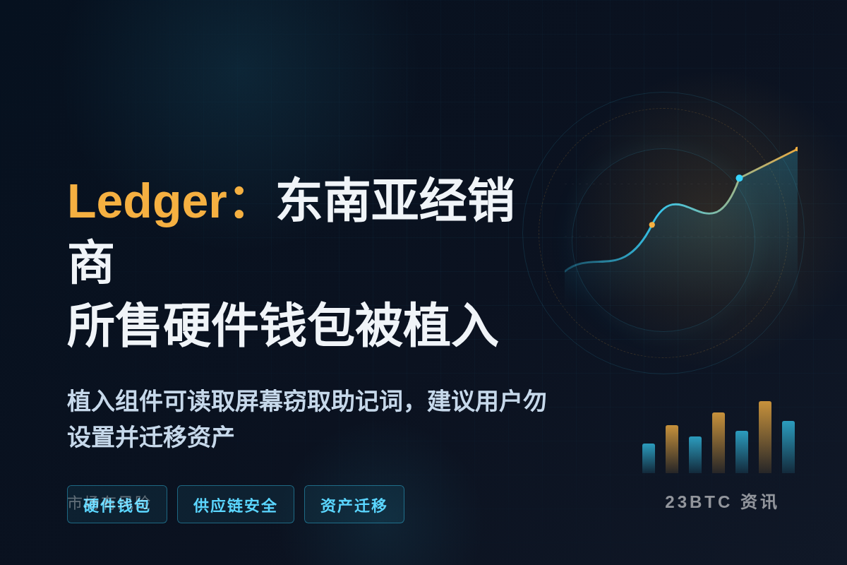 Ledger确认东南亚经销商所售硬件钱包被植入