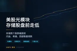 美股光模块存储股盘前走低