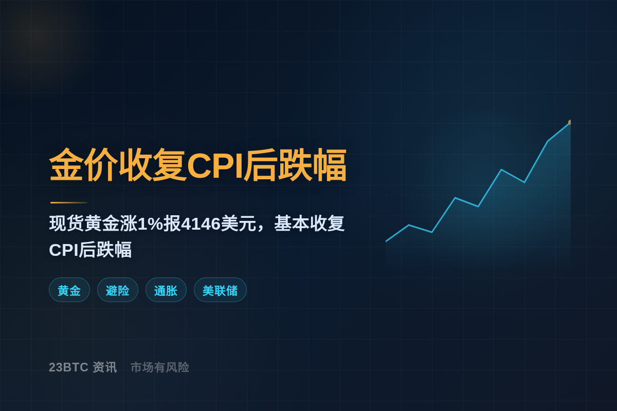 金价收复CPI后跌幅插图1 金价收复CPI后跌幅