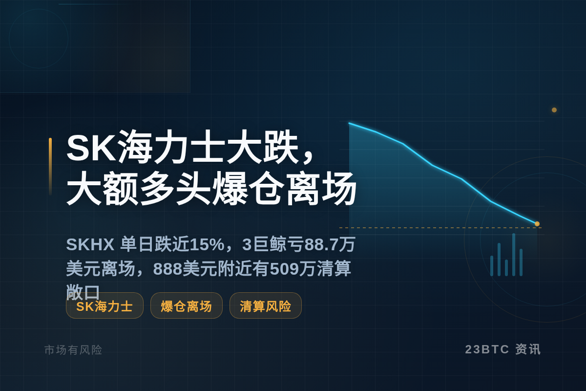 SK海力士大跌,大额多头爆仓离场插图1 SK海力士大跌,大额多头爆仓离场