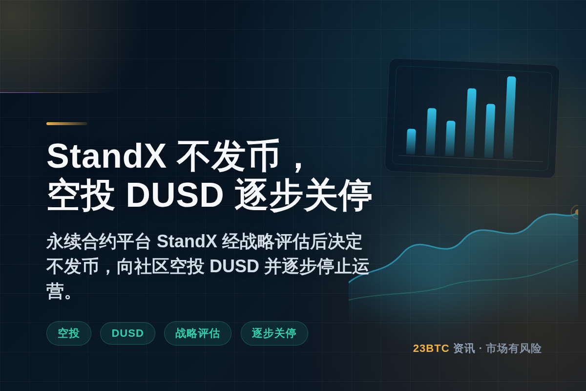 StandX不发币,空投DUSD逐步关停插图1 StandX不发币,空投DUSD逐步关停