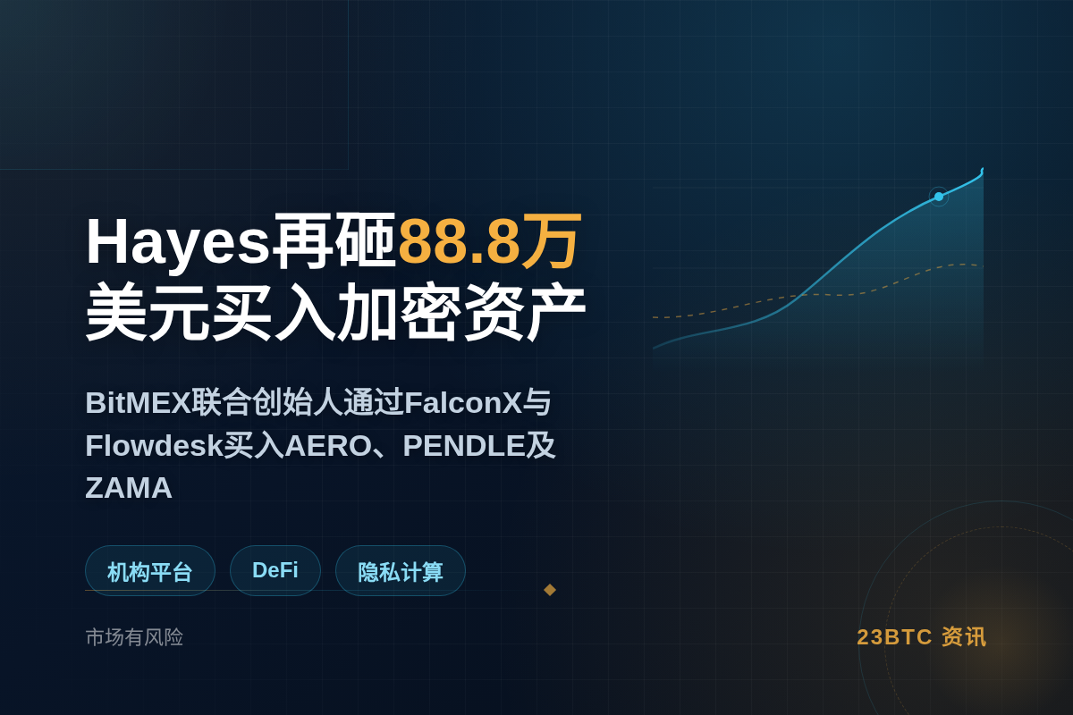 Arthur Hayes再砸88.8万美元买入加密资产
