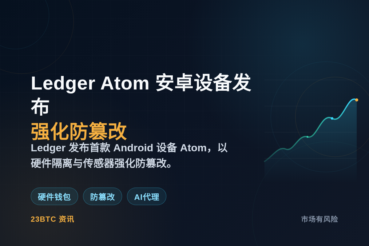 Ledger Atom安卓设备发布,强化防篡改插图1 Ledger Atom安卓设备发布,强化防篡改