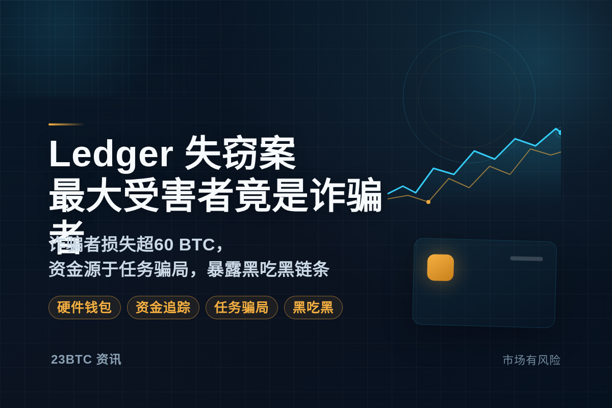 Ledger失窃案最大受害者竟是诈骗者,损失超60BTC插图1 Ledger失窃案最大受害者竟是诈骗者,损失超60BTC