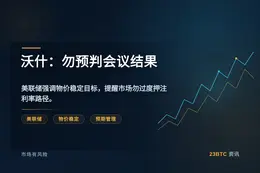 沃什：勿预判会议结果