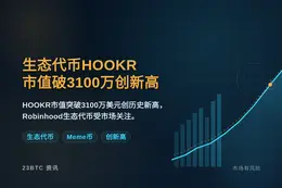 生态代币HOOKR市值破3100万创新高