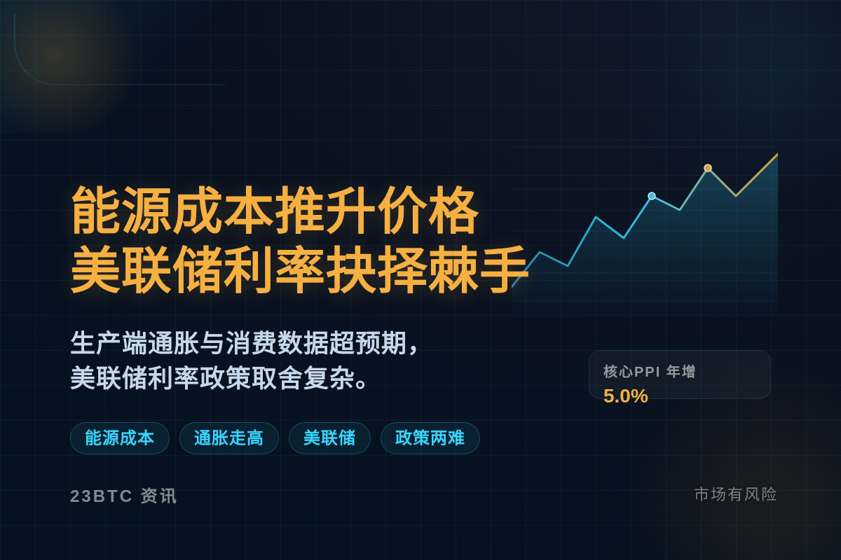 能源成本推升价格,美联储利率抉择棘手插图1 能源成本推升价格,美联储利率抉择棘手